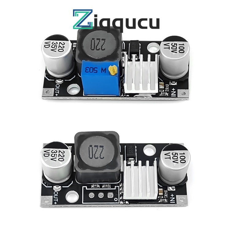 Ziqqucu DC-DC DC โมดูลควบคุมแรงดันไฟฟ้า 3A DC6-40V เป็น 3.3V 5V 9V 12V 24V 2.5-26V