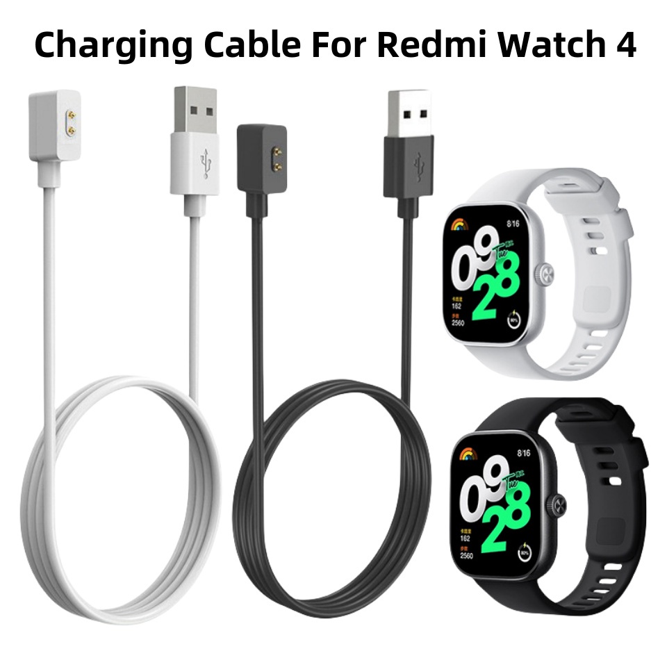 สายชาร์จ สําหรับ Redmi Watch 4 Watch3 Active Dock Data Line Power Cord Fast Charger Power USB อะแดปเตอร์อุปกรณ์เสริม