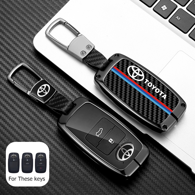 เคสกุญแจรีโมทรถยนต์ สําหรับ Toyota Yaris Cross 2023 Vios Raize Veloz AVANZA 2022-2024