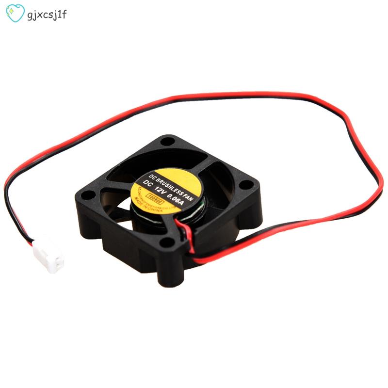 30 มม. x 30 มม. x 10 มม. 3010S 12V 0.06A พัดลมระบายความร้อน DC แบบไม่มีแปรง