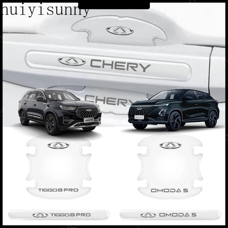 ฝาครอบป้องกันมุมประตูรถยนต์ อุปกรณ์เสริม สําหรับ HYS CHERY Omoda 5 Tiggo 8 Pro