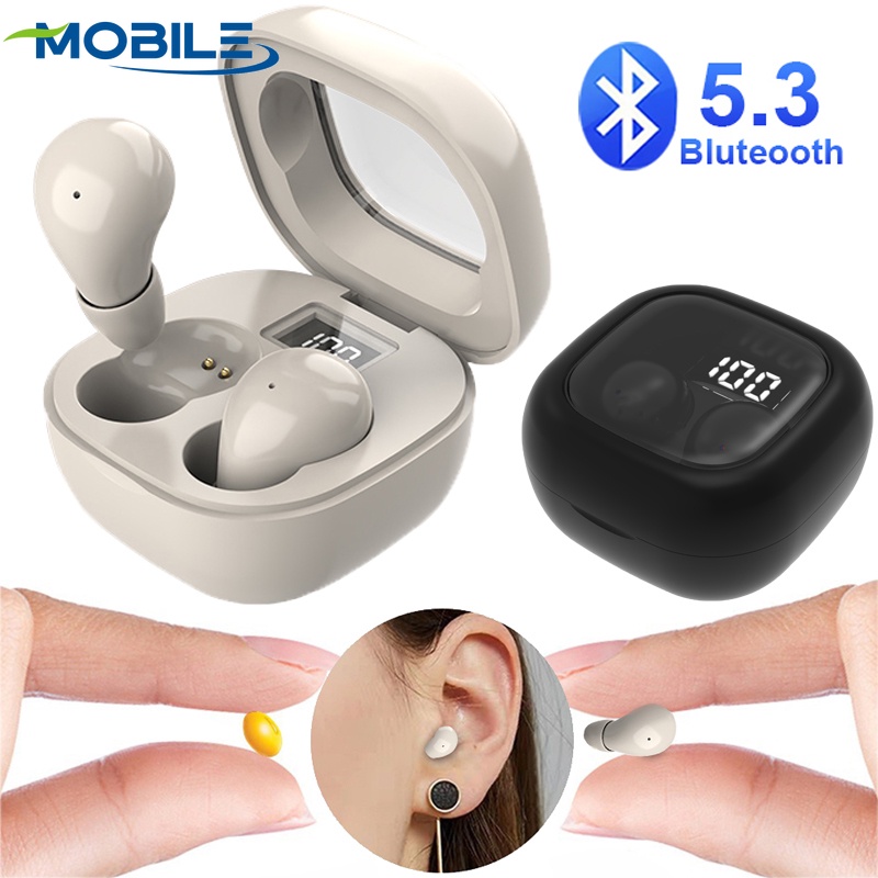 หูฟังสเตอริโอลดเสียงรบกวนความละเอียดสูง / หูฟังที่มองไม่เห็นขนาดเล็ก / หูฟังบลูทู ธ SK19 หูฟังกีฬา