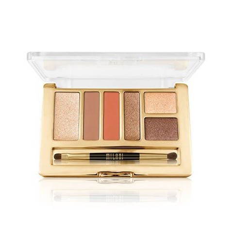 Milani Everyday Eyes Powder Eyeshadow Collection, Earthly Elements โทนน้ำตาล ส้มอิฐ