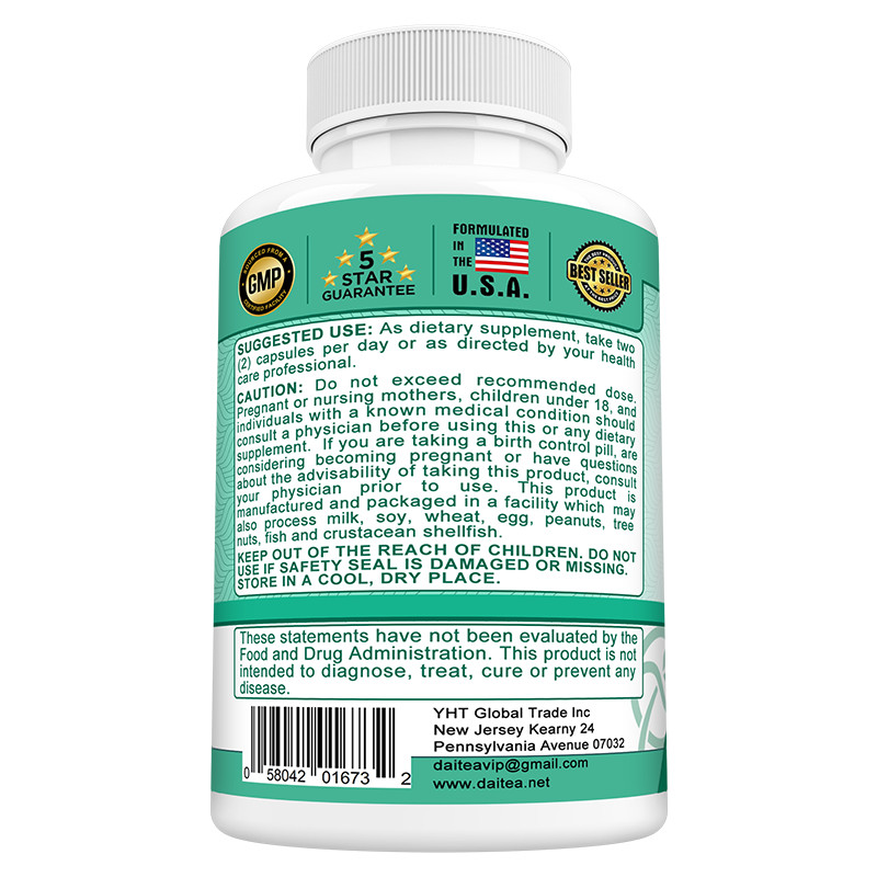 Daitea Kidney HEALTHY อาหารเสริม, ทําความสะอาดไตและล้างพิษ, สนับสนุนสุขภาพไต, ฟังก์ชั่น Tract และสุขภาพกระเพาะปัสสาวะ - รูปที่ 4