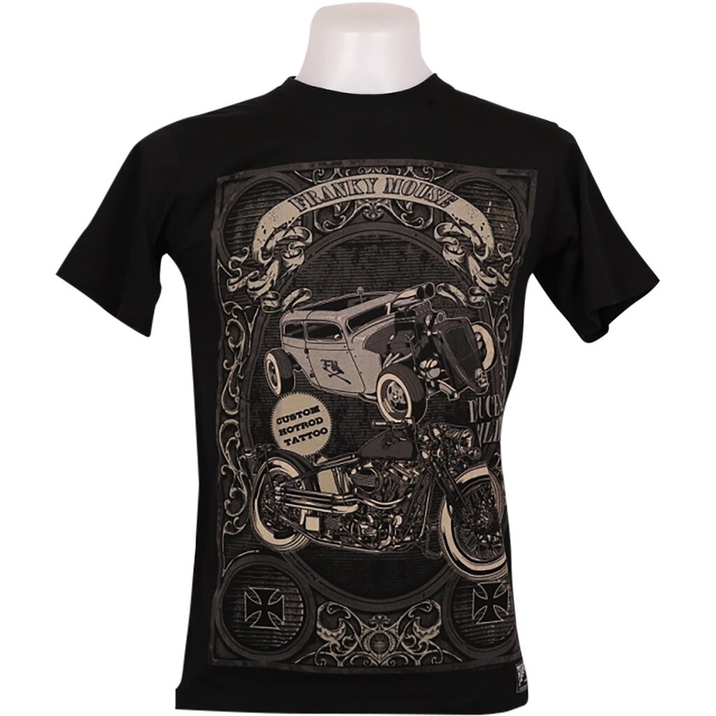 เสื้อยืดแขนสั้น Biker มอเตอร์ไซค์ ผู้ชาย FM.BS102