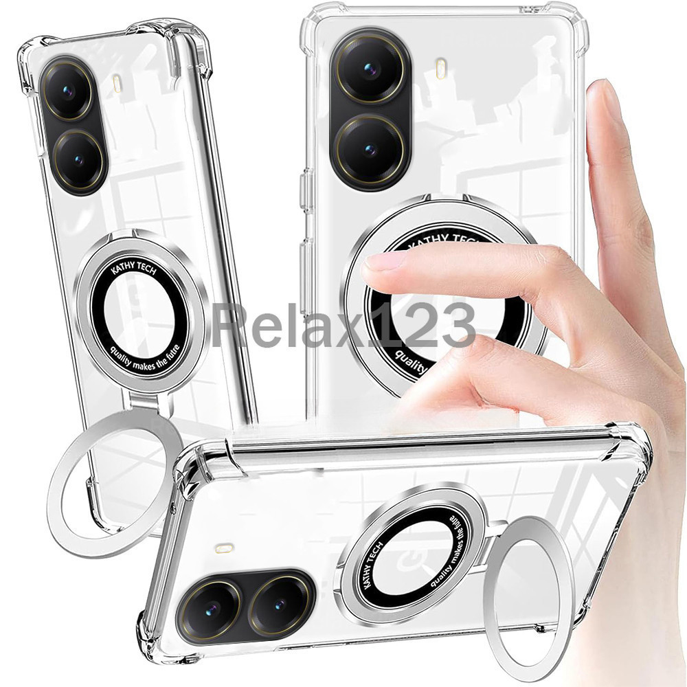 สําหรับ Xiaomi Poco X7 Pro 5G PocoX7 Pro 5G PocoX7Pro 5G PocoX7 Pro 5G ปลอก 2024 เสริมมุมเคสโทรศัพท์แม่เหล็กชาร์จไร้สาย Soft TPU กันกระแทกปกหลัง