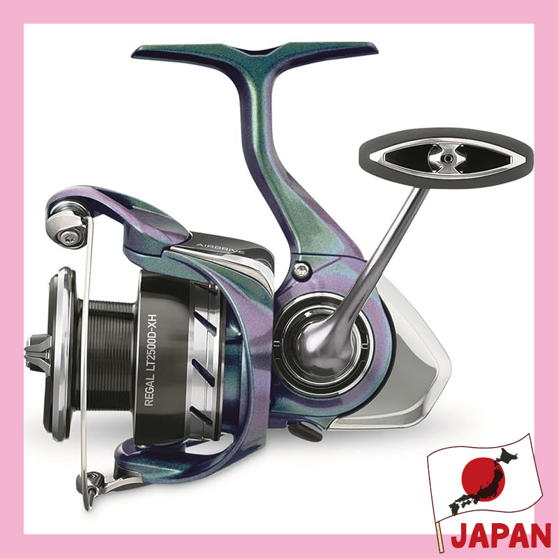 Ships from Japan.
DAIWA Spinning Reel Regal LT (RGLT3000D-CXH-B)