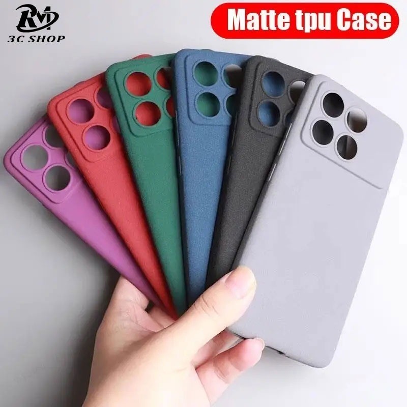 เคสโทรศัพท์มือถือ PC แข็ง ผิวด้าน บางมาก กันกระแทก สําหรับ Xiomi Xiaomi POCO X6 X5 X4 X3 GT NFC F5 F