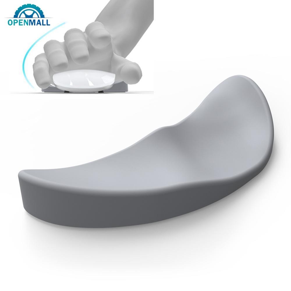 OPL ซ้าย/ขวามือ Ergonomic Mouse Pad สายรัดข้อมือซิลิคอนเจลลื่น Streamline สายรัดข้อมือสนับสนุนสําหรั
