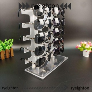 Ryeighton แว่นตาขาตั้งจอแสดงผลเคาน์เตอร์ 10 คู่ประหยัดพื้นที…