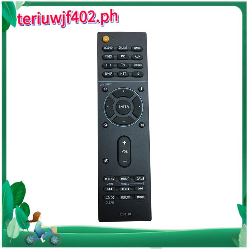 เปลี่ยน RC-911R รีโมทคอนโทรลสําหรับ Onkyo AV สเตอริโอ TX-NR578 TX-DS787 TX-NR777 TX-NR686 HT-S7805 T
