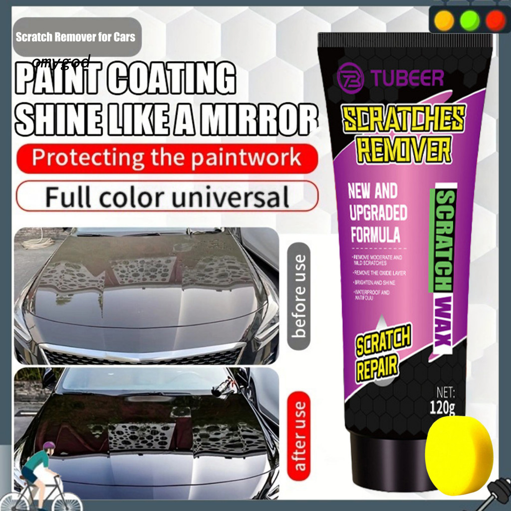 OMG Car Scratch Repair Wax พร้อมฟองน้ําสีรถ Scratch Repair Car Scratch Repair Wax Kit Professional P