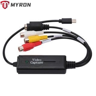 Myron การ์ดจับภาพ VHS VCR TV to Digital Grabber