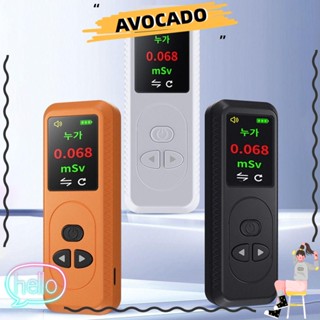 Avocarr เครื่องตรวจจับรังสีนิวเคลียร์ TFT หน้าจอสีดิจิทัล 0.96 นิ้ว สําหรับห้องปฏิบัติการ บ้าน