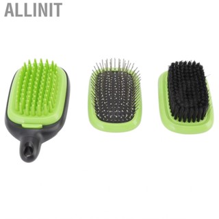 Allinit Pet  Brush Improve Circulation Dog Hair Save Effort Safety 3 In 1