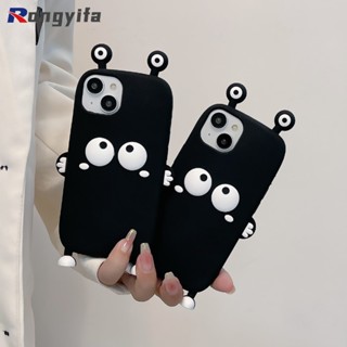 เคสโทรศัพท์มือถือ ซิลิโคนนิ่ม กันกระแทก ลายการ์ตูนเอลฟ์น่ารัก สีดํา สําหรับ Huawei Nova 11 10 5G 9 Pro 9 SE 7 SE 6 5 Pro Mate 50E 50 40 30 Pro