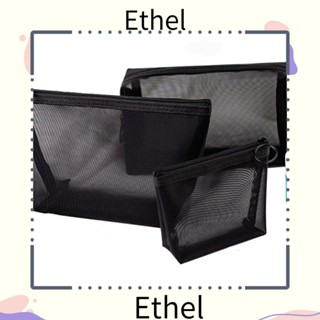 Ethel1 กระเป๋าเครื่องสําอาง กระเป๋าตาข่าย สําหรับตั้งแคมป์