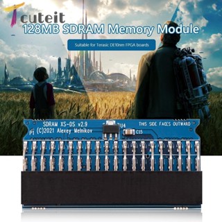 Tcuteit บอร์ดโมดูล แบบบางพิเศษ อุปกรณ์เสริม สําหรับ Mister FPGA 128MB SDRAM XS-DS V2.9