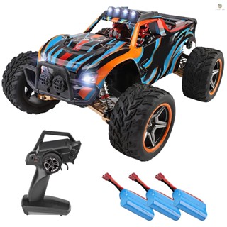 Pcex) Wltoys XKS 104009 รถบรรทุกบังคับวิทยุ 1/10 4WD RTR 2.4Ghz 45+km/h ความเร็วสูง ของขวัญ สําหรับเด็กผู้ชาย 14+Ages w/3 Batt