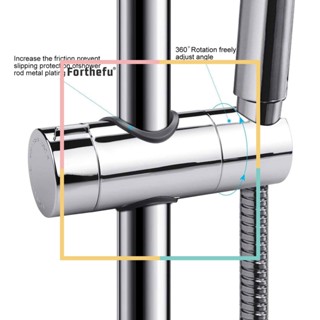 ★ Forthefu ★  แบร็คเก็ตหัวฝักบัวอาบน้ํา ปรับได้ แบบเปลี่ยน