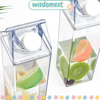 WISDOMEST แก้วน้ําพลาสติกใส ความจุสูง สําหรับใส่ชานม