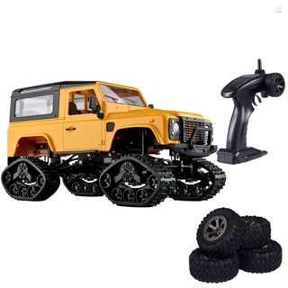 Fy003ab 1/16 Off-road SUV รถ RC รถบรรทุก ทะเลทราย รถบักกี้ 2.4GHz 4WD ความเร็วสูง รีโมทคอนโทรล RTR รถ RC พร้อมชุดล้อติดตามหนอนผีเสื้อ