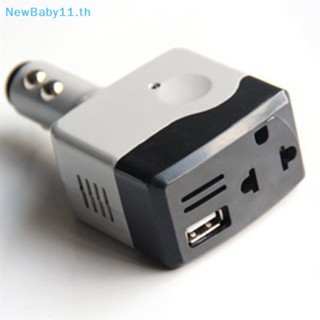 Onebaby ตัวแปลงไฟ USB 12V 24V เป็น 220V คุณภาพสูง พร้อมหม้อแปลง USB สําหรับรถยนต์