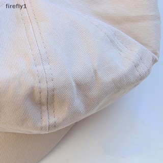 [Firefly] หมวกเบเร่ต์ลําลอง ผ้าฝ้าย ทรงแปดเหลี่ยม สไตล์อังกฤษ ย้อนยุค ฤดูใบไม้ร่วง สําหรับผู้หญิง [TH]