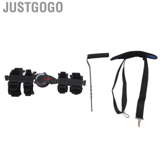 Justgogo Hinged Elbow Brace With Sling Adjustable  Splint Arm Injury Recover US