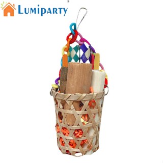 Lumiparty ของเล่นให้อาหารนก ไอศกรีม หลากสี สําหรับนกแก้ว กระต่าย ชินชิล่า