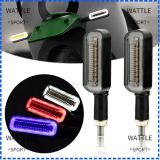 Wattle ไฟเลี้ยว LED สว่างมาก คุณภาพสูง 2 ชิ้น