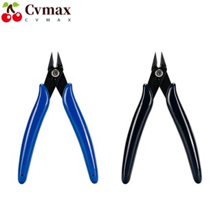 Cvmax คีมตัดลวด ขนาดเล็ก ทนทาน 5 นิ้ว สีดํา และสีฟ้า สําหรับโมเดล เครื่องประดับ