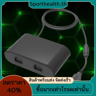 N64 อะแดปเตอร์ควบคุมไร้สาย USB 2 พอร์ต สําหรับ Switch OLED Model PC Windows