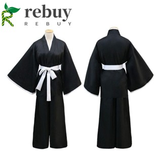 Rebuy Kuchiki Rukia ชุดเครื่องแต่งกาย พร็อพถ่ายรูป สําหรับปาร์ตี้ฮาโลวีน