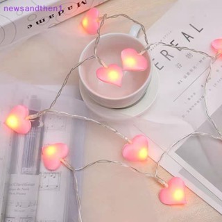 Newsandthen1 สายไฟ LED รูปหัวใจ ขนาด 1.5 ม. 3 ม. สําหรับตกแต่งห้อง