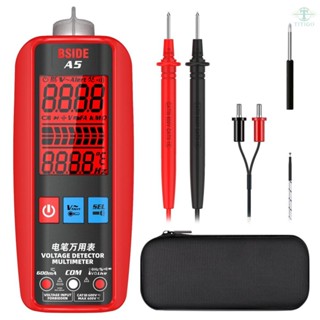 BSIDE Digital Smart Multimeter Measurement Test Meter Temp Detector Multitester 3-Results Display Current Tester VFC V-Alert Live Wire Capacitor Ohm Diode Hz Voltage Meter