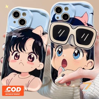 เคสโทรศัพท์มือถือ ซิลิโคน ลายเด็กผู้หญิงโกรธน่ารัก สําหรับ VIVO V29 V29 Lite V27 5G V27 Pro V27E V25 V25E V23 V23E V15 V20 Pro