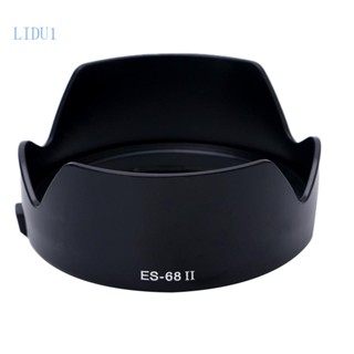 Lidu1 ES-68 II เมาท์เลนส์ฮู้ด สําหรับ EF 50 มม. f 1 8 สําหรับเลนส์กลีบดอกไม้ STM