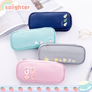 SOLIGHTER กระเป๋าดินสอ แบบสร้างสรรค์ สําหรับนักเรียน