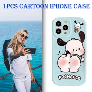 Cartoon Puppy Phone Case Protective Case for iPhone 12/13/14/Pro/Plus/ProMax