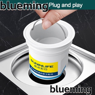 Blueming2 ปลั๊กท่อระบายน้ํา ดับกลิ่น กันแมลง ทนทาน สีขาว สําหรับห้องน้ํา ห้องครัว