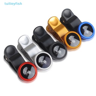 【tuilieyfish】เลนส์กล้องมุมกว้าง 3in1 สําหรับโทรศัพท์มือถือ【IH】