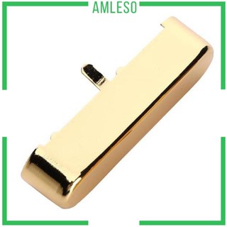 [Amleso] ฝาครอบคอปิ๊กอัพกีตาร์ไฟฟ้า ทองเหลือง สีทอง สําหรับกีตาร์ไฟฟ้า Pro Luthier