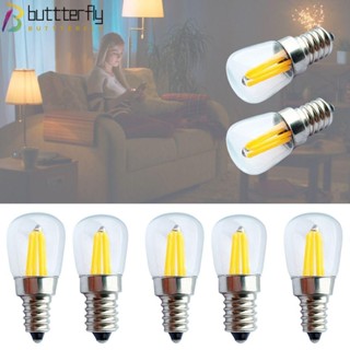 Buttterfly หลอดไฟ LED 4 ดวง T22 E14 E12 110V 220V สีขาว สําหรับติดตู้เย็น บ้าน