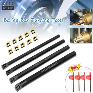 ⭐NEW ⭐High Performance 4 Set Shank Metal CNC Lathe Turning Tools for Boring Operations