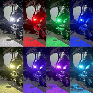 ชุดไฟแม่เหล็ก 8 สี สําหรับรถจักรยานยนต์ 4 ชิ้น ต่อชุด