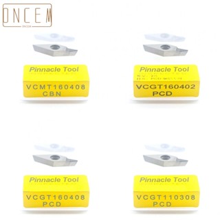 【ONCEMOREAGAIN】Suitable for Ceramic and Synthetic Fiber 2PCS VCMT16041103 PCDCBN Turning Insert