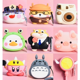 for Huawei Freebuds 4 / Freebuds 4E Case Protective Freebuds4 silicone Cute Cartoon Covers Bluetooth Earphone Shell Headphone Portable