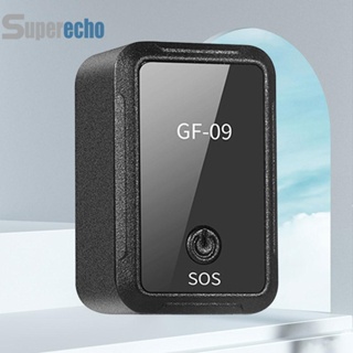 อุปกรณ์ติดตาม GPS GF09 ป้องกันการสูญหาย พร้อมตัวควบคุมด้วยเสียง สําหรับรถยนต์ 1-10 ชิ้น [superecho.th]