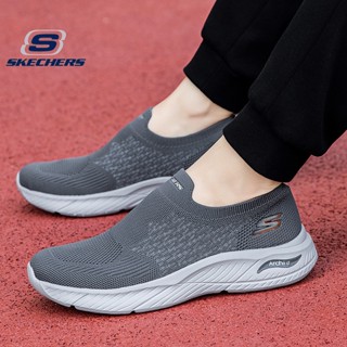 Skechers_ GOWALK ArchFit รองเท้ากีฬา รองเท้าวิ่งลําลอง พื้นหนา กันลื่น ทนต่อการสึกหรอ สําหรับผู้ชาย และผู้หญิง ไซซ์ 36-45